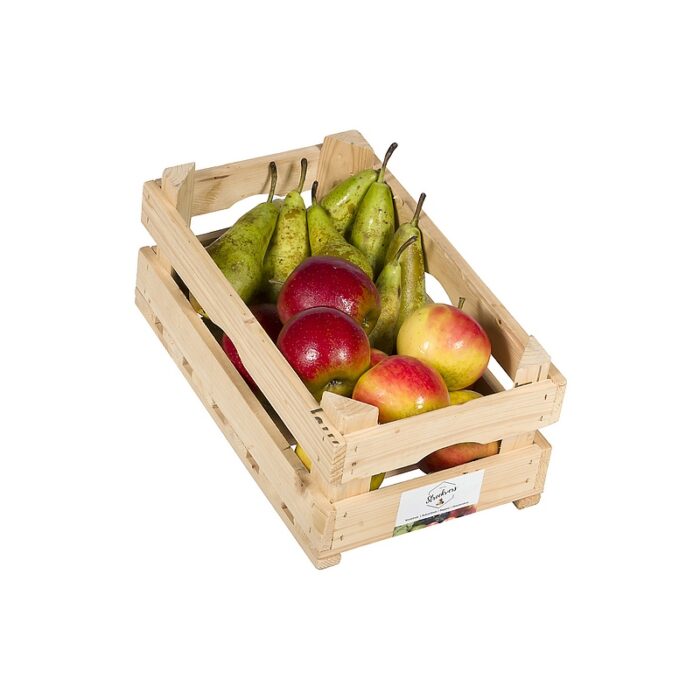 Appels en Peren in houten kist - Image 2